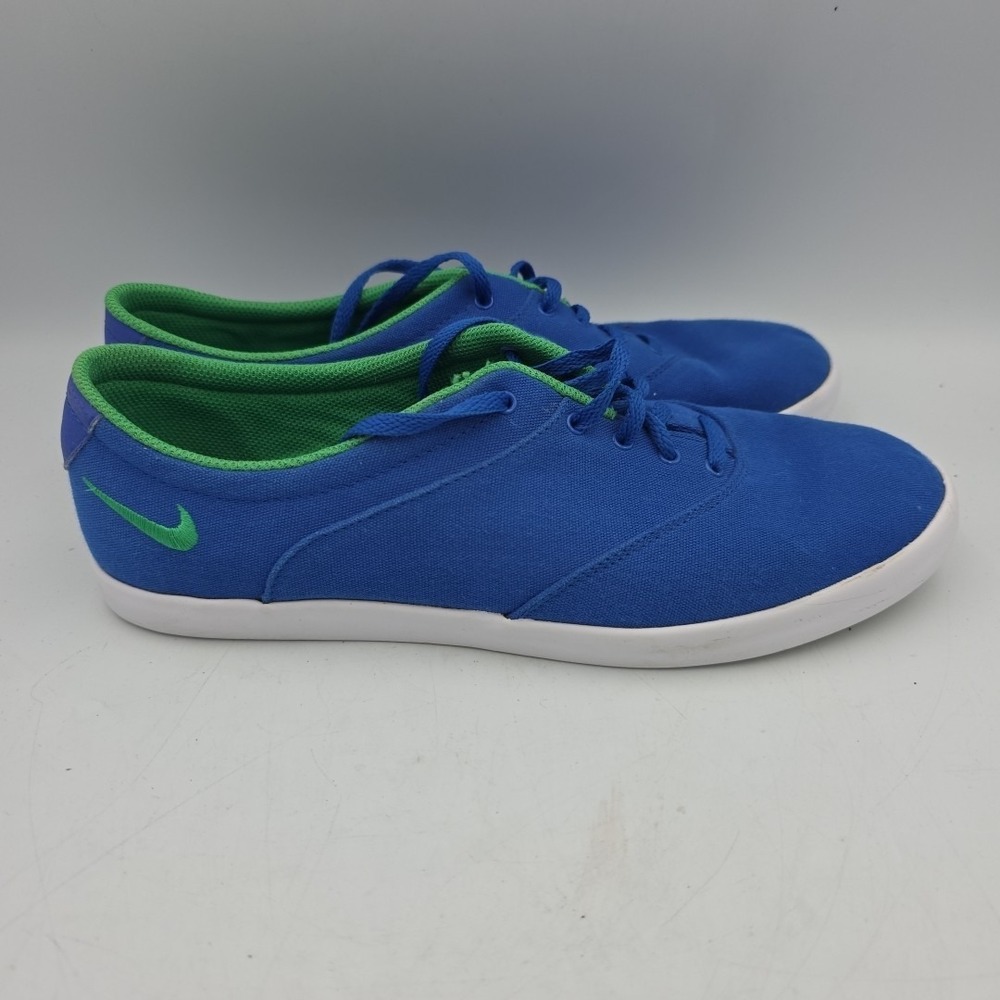 Nike Mini Shoes Women's Walking Sneakers Grey Canvas Low Top 724747-431‎ Size 11